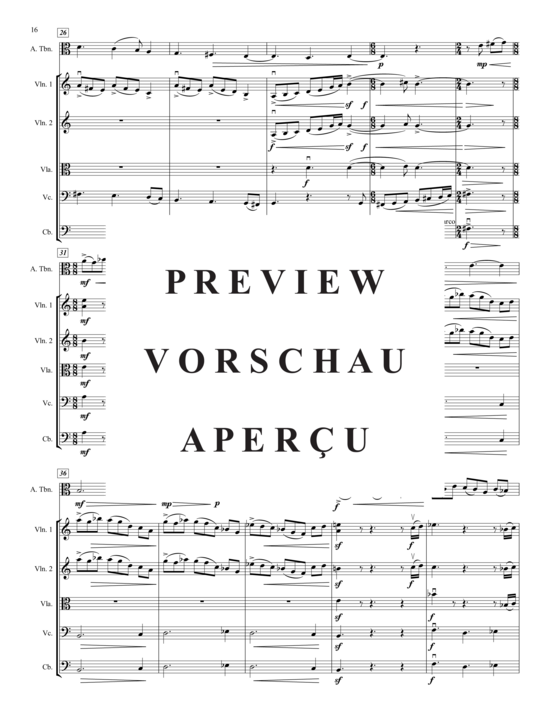 Produktgalerie: Seite 20 von 21 Concertino , , (Altposaune und Streichquintett)