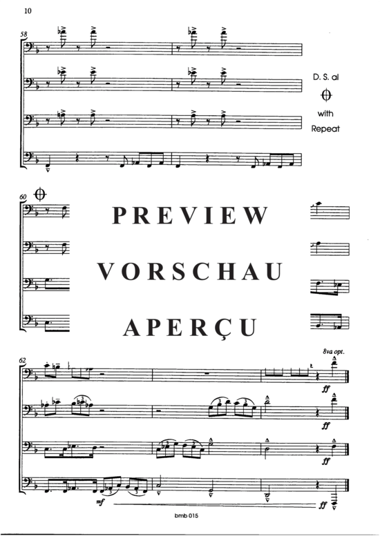 Product gallery: Page 8 of 16 Posaunen-Expresso , , (4x trombones)