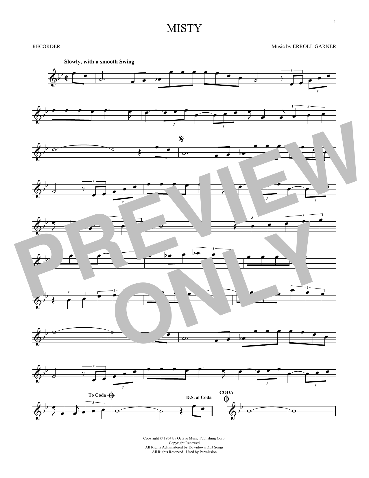 Product gallery: Page 1 of 1 Misty, Johnny Mathis