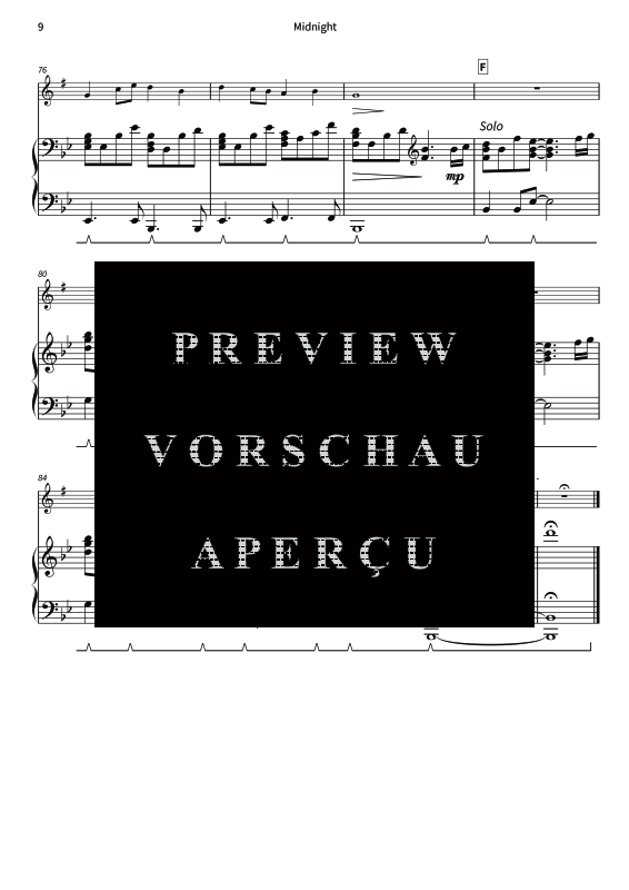 Produktgalerie: Seite 11 von 11 Midnight - Gentle Melodies for Weddings, Church, and Other Occasions, , Altsaxophon und Klavier