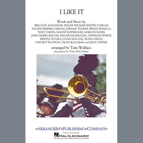 Produktbild zu: I Like It (arr. Tom Wallace) - Cymbals