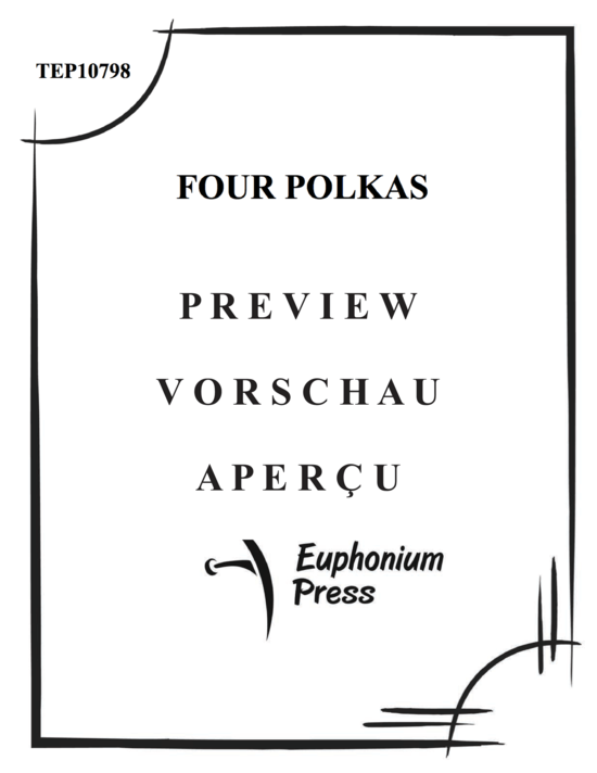 Product gallery: Page 2 of 21 Vier Polkas , , (Tuba Quartett EETT)