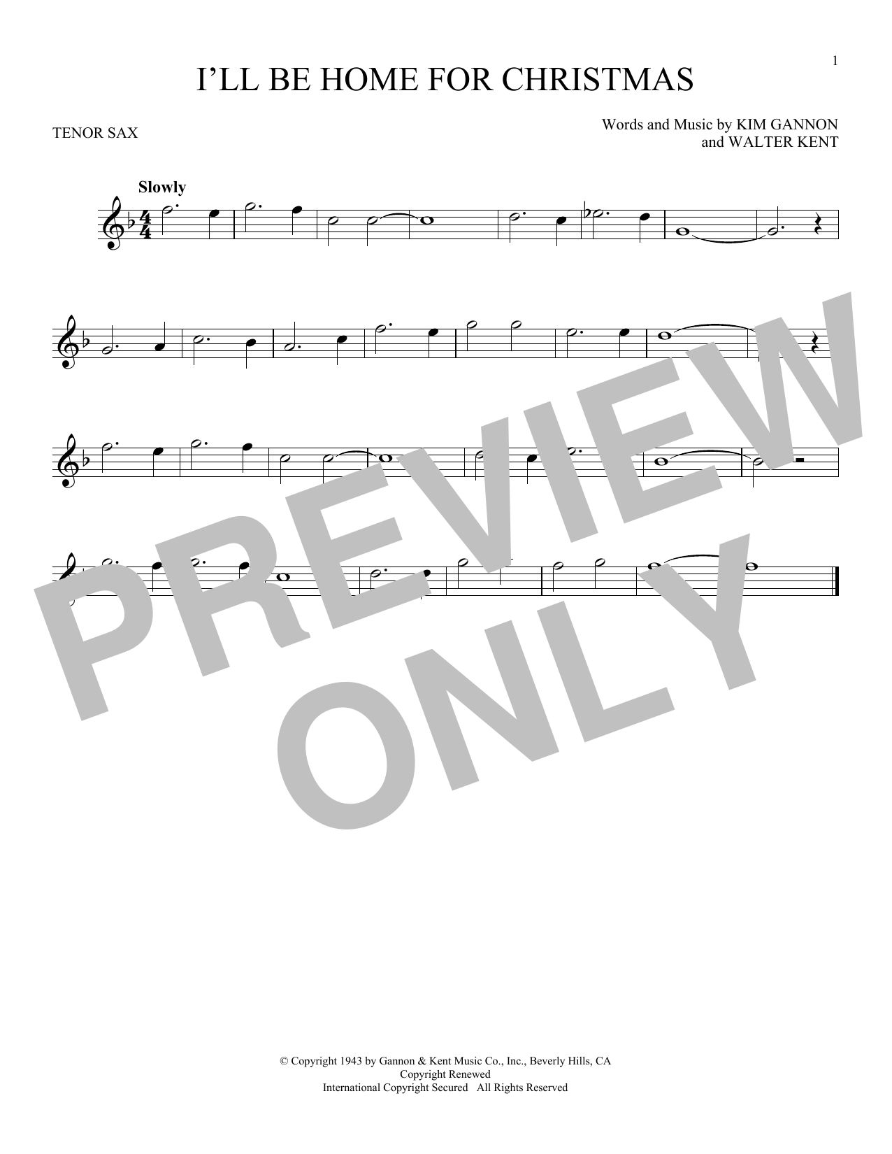 Product gallery: Page 1 of 1 I'll Be Home For Christmas, Bing Crosby