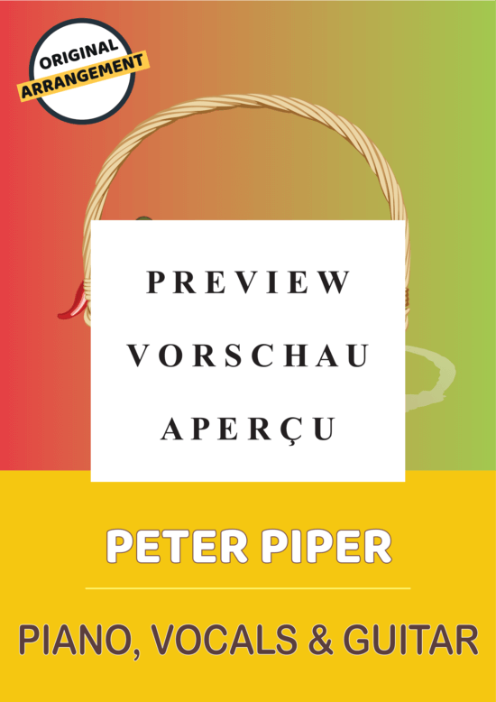 Produktgalerie: Seite 2 von 4 Peter Piper, , (Gesang + Klavier, Gitarre)