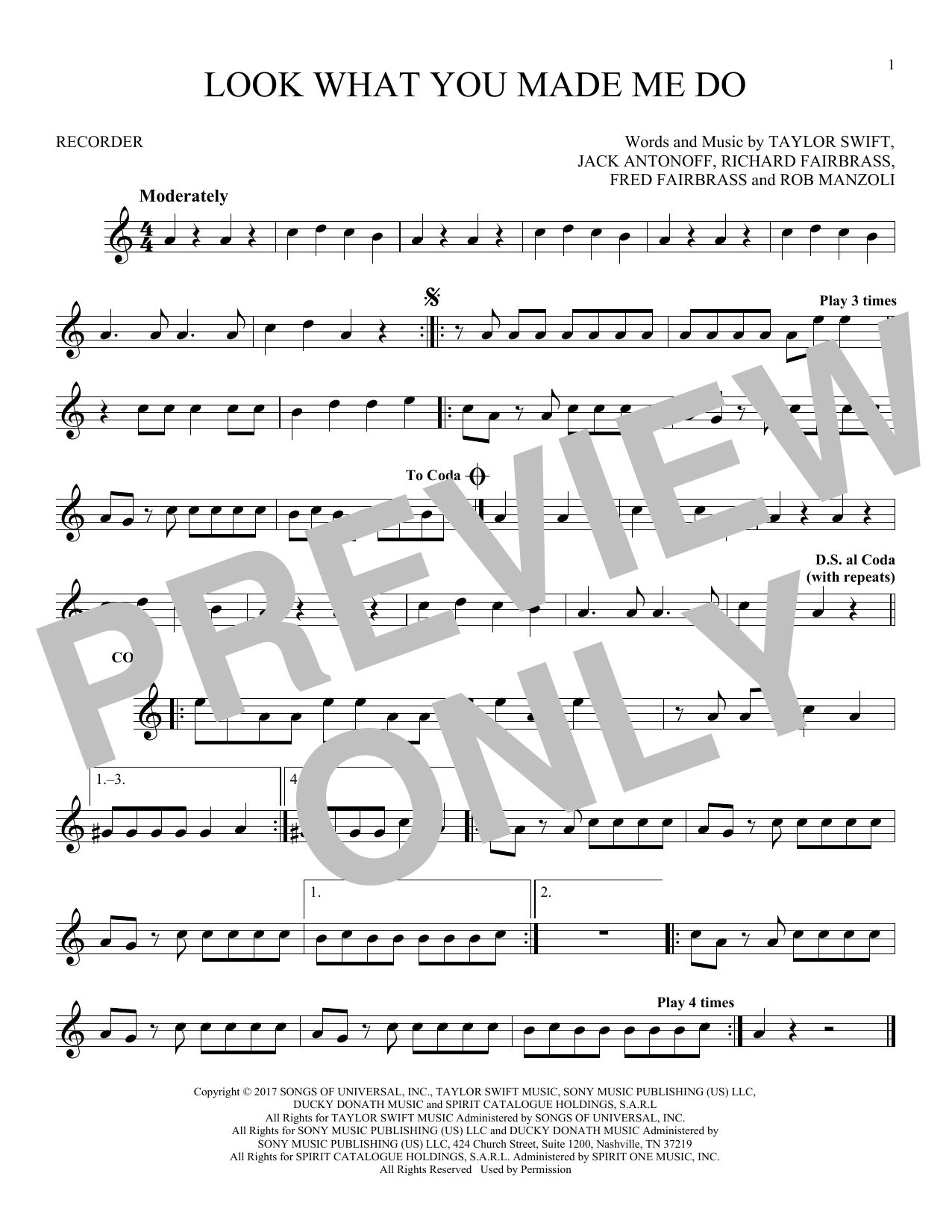 Product gallery: Page 1 of 1 Look What You Made Me Do, Taylor Swift