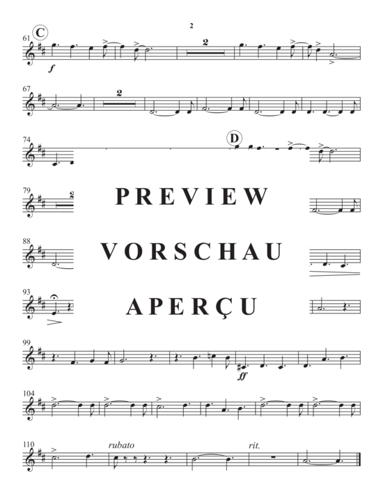 Produktgalerie: Seite 11 von 17 Tom´s Prayer , , (Blechbläser Quintett)