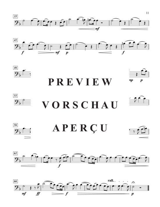 Product gallery: Page 15 of 21 Solos for Celebrations and Remembrances , , (Posaune/Euphonium/Fagott Solo)