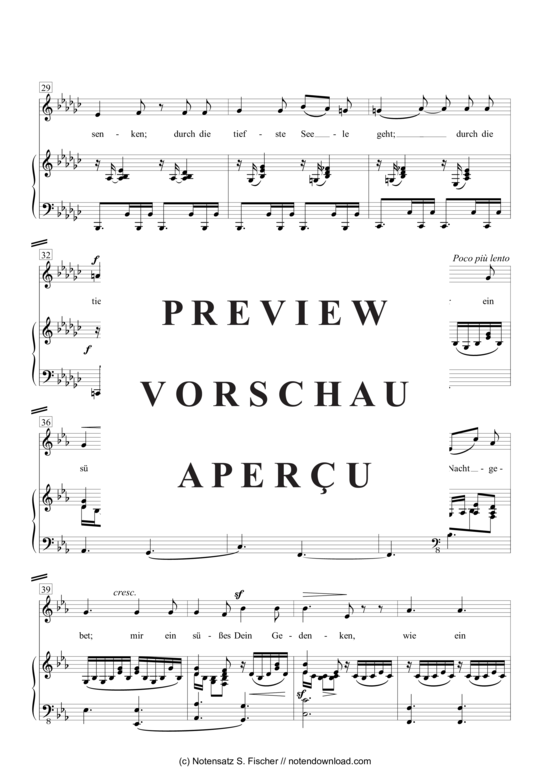 Product gallery: Page 4 of 5 Schilflied , , Piano and Voice