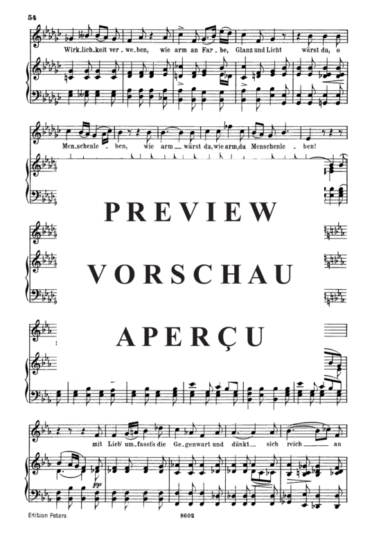 gallery: Abendlied für die Entfernte D.856 , , (Gesang mittel + Klavier)