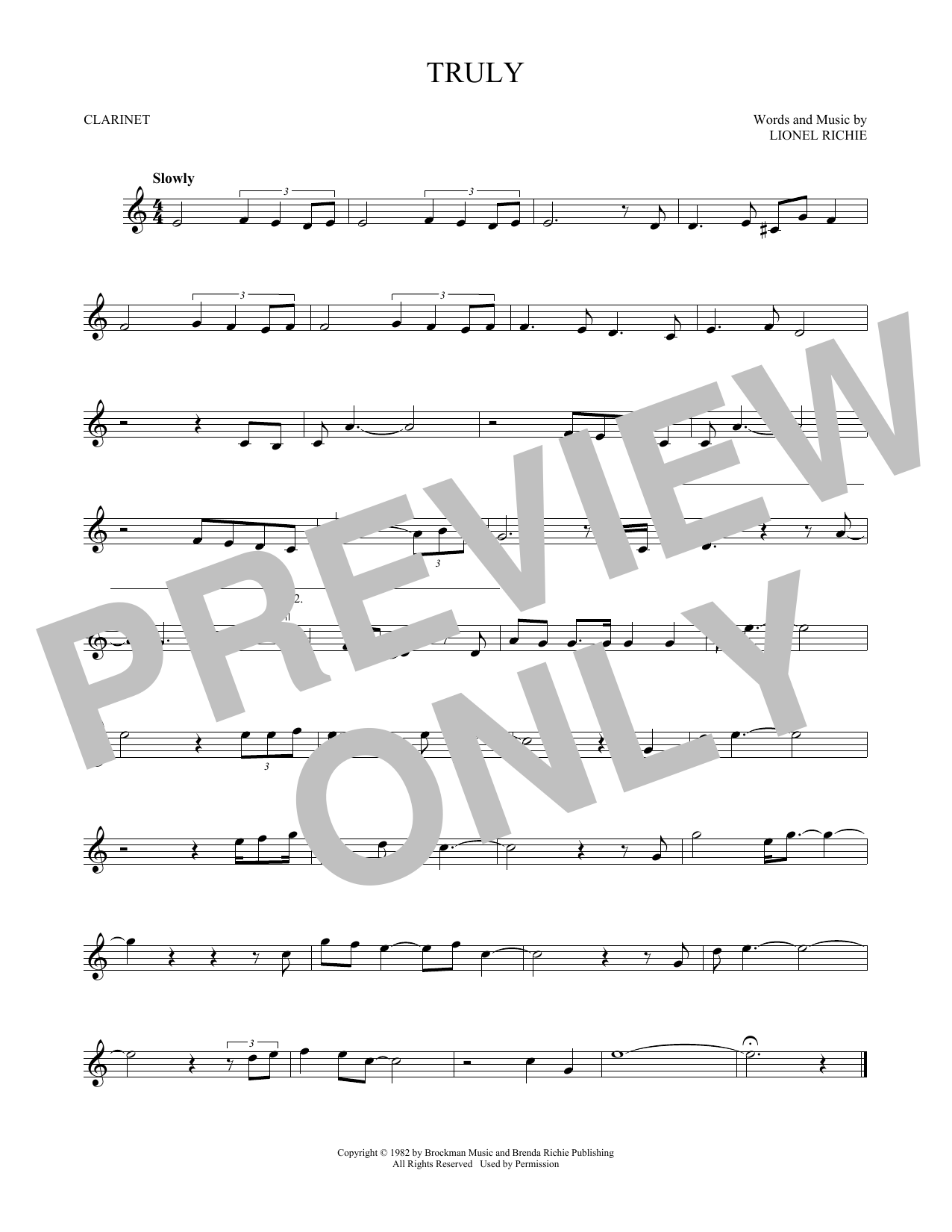 Product gallery: Page 1 of 1 Truly, Lionel Richie
