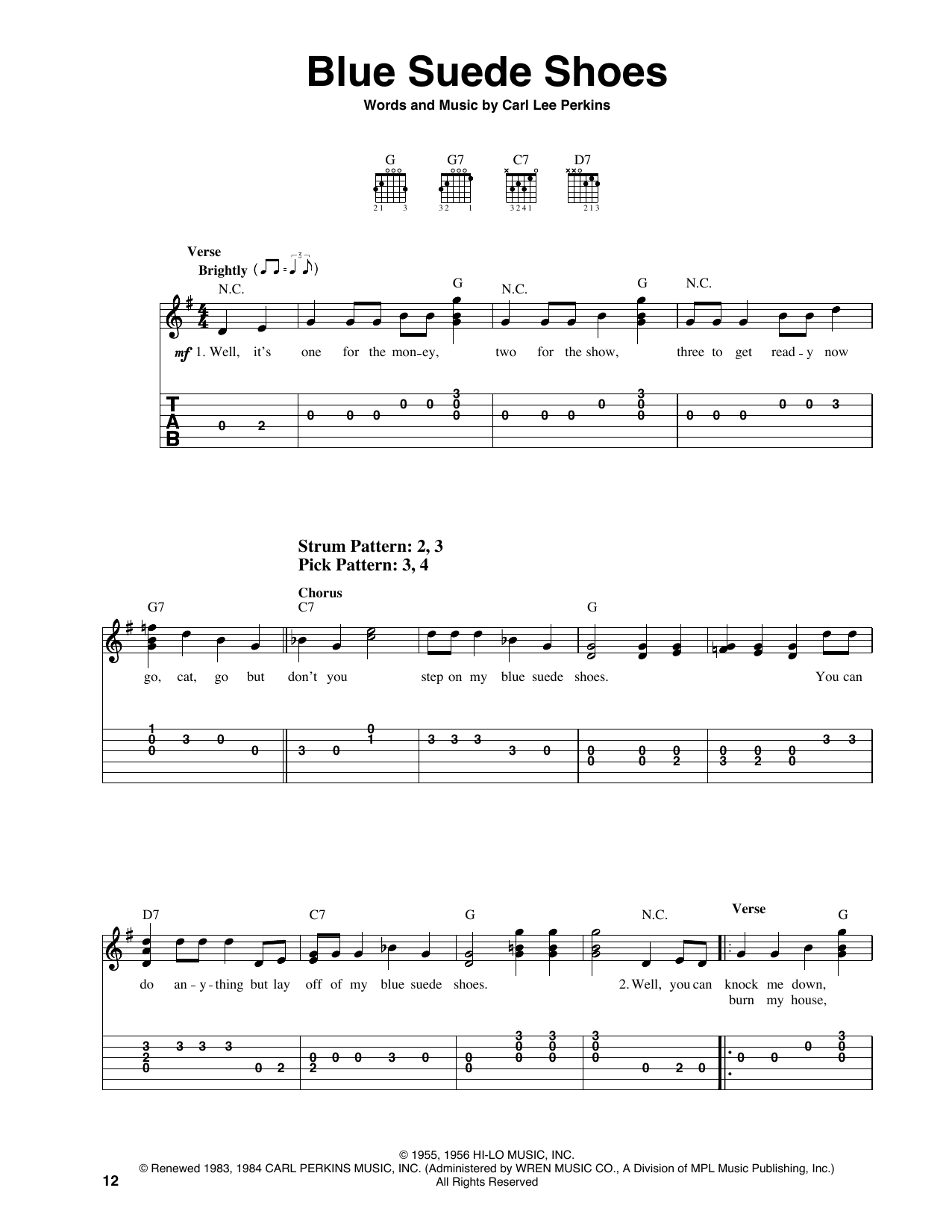 Produktgalerie: Seite 1 von 1 Blue Suede Shoes, Elvis Presley, Gitarre