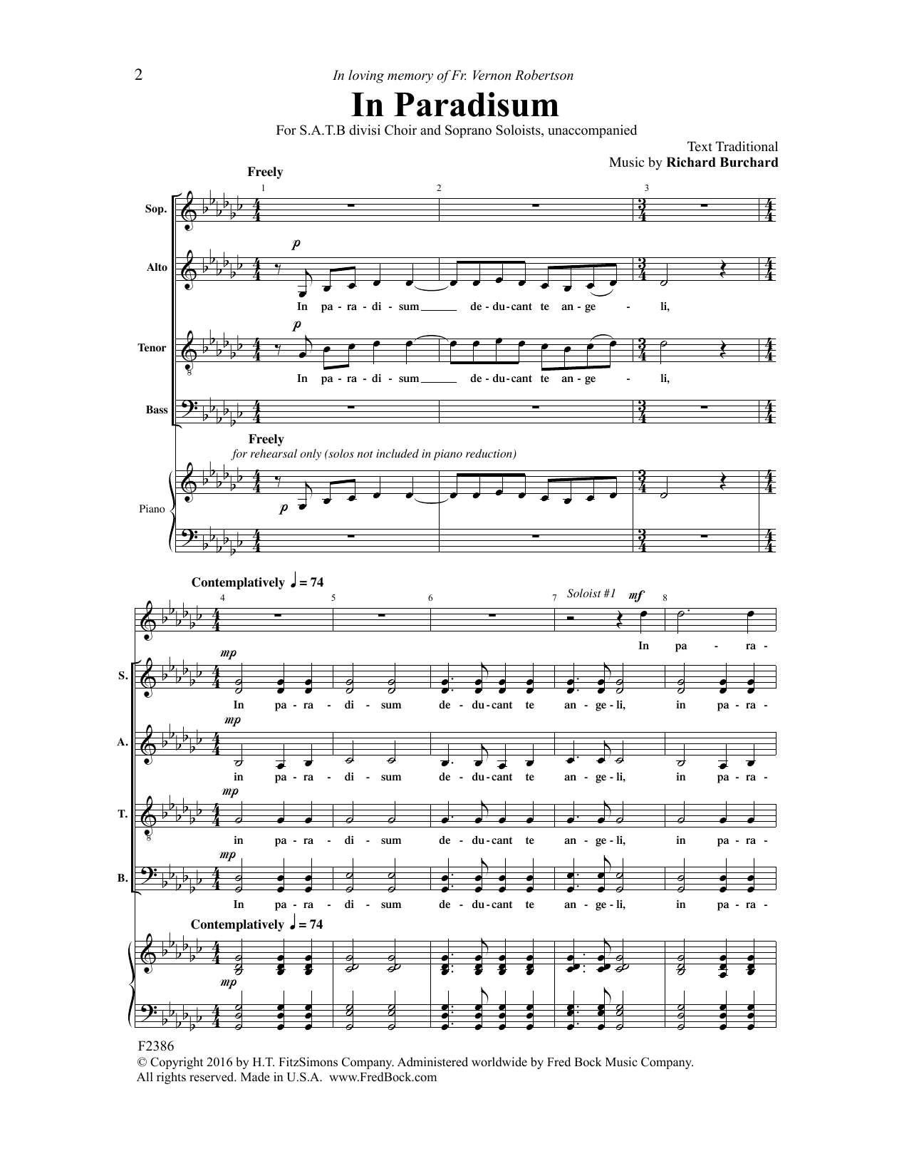 Product gallery: Page 1 of 1 In Paradisum, Richard Burchard