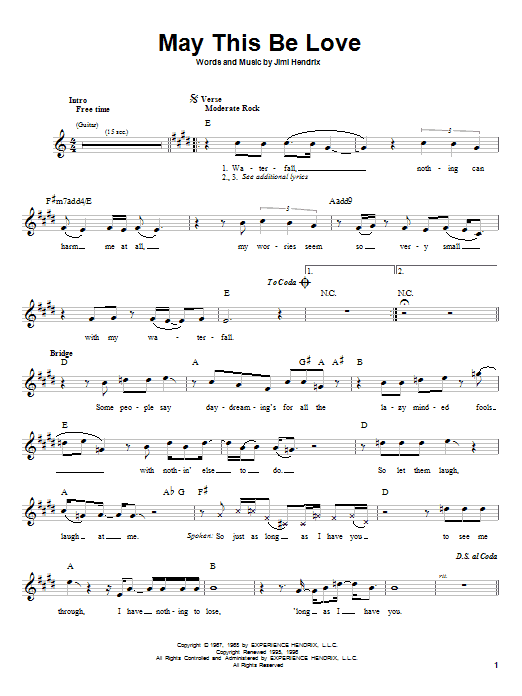 Produktbild zu: May This Be Love