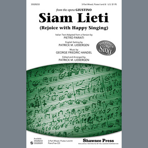 cover: Siam Lieti (Rejoice With Happy Singing), Patrick M. Liebergen