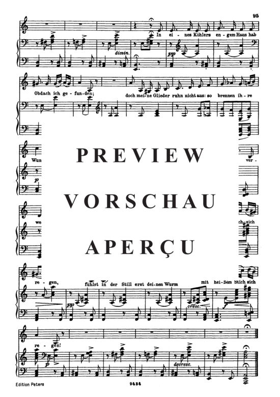 gallery: Rast D.911-10 (Winterreise) , ,  (Gesang tief + Klavier)