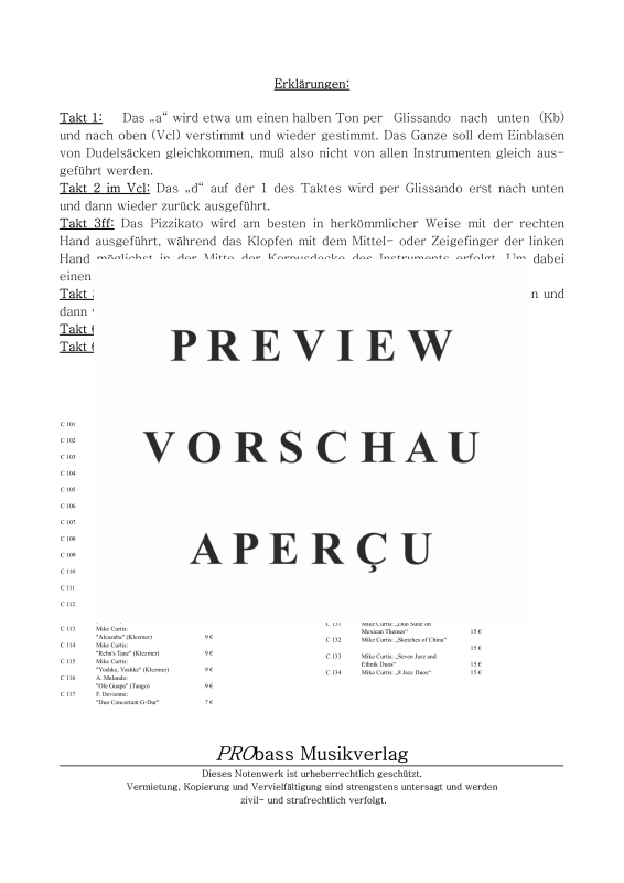 Produktgalerie: Seite 9 von 9 Dance Sacrale, , Cello und Kontrabass