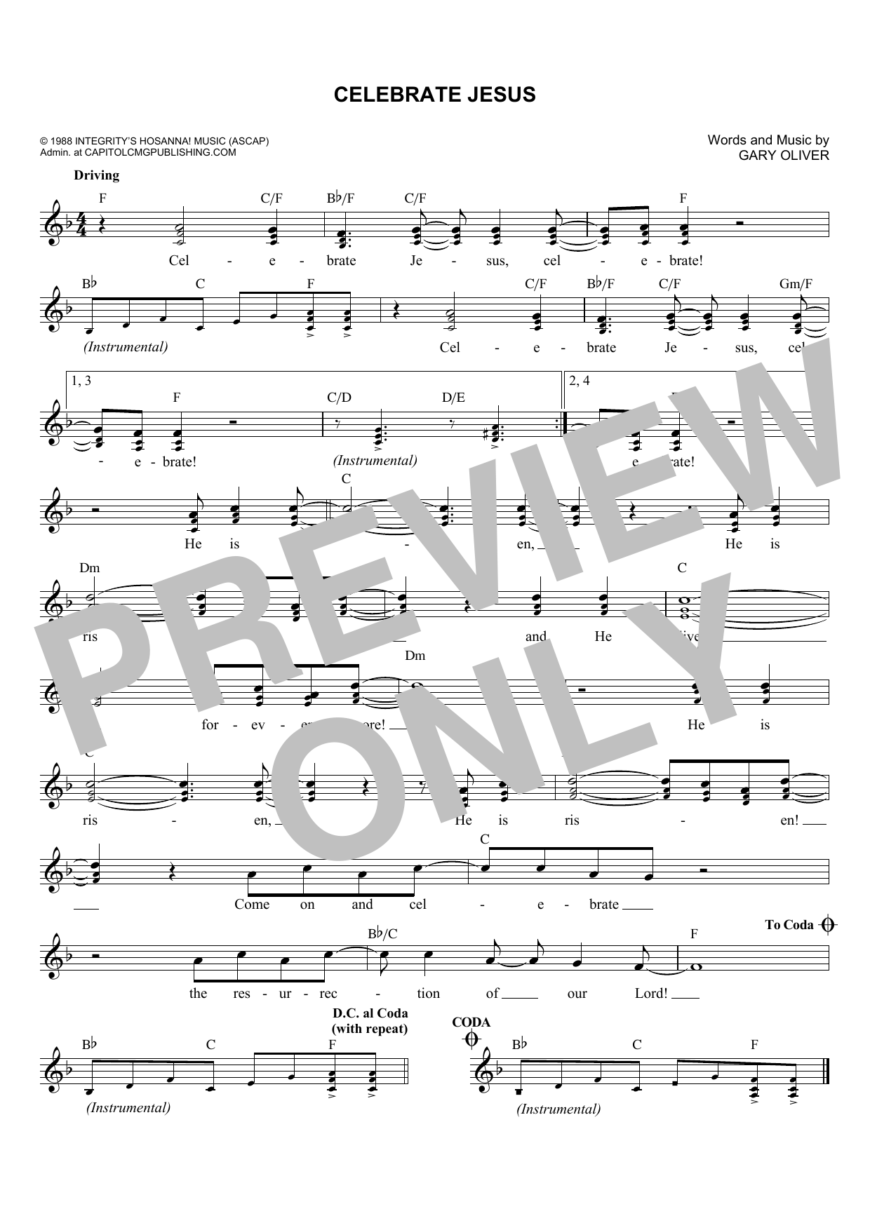 Produktbild zu: Celebrate Jesus