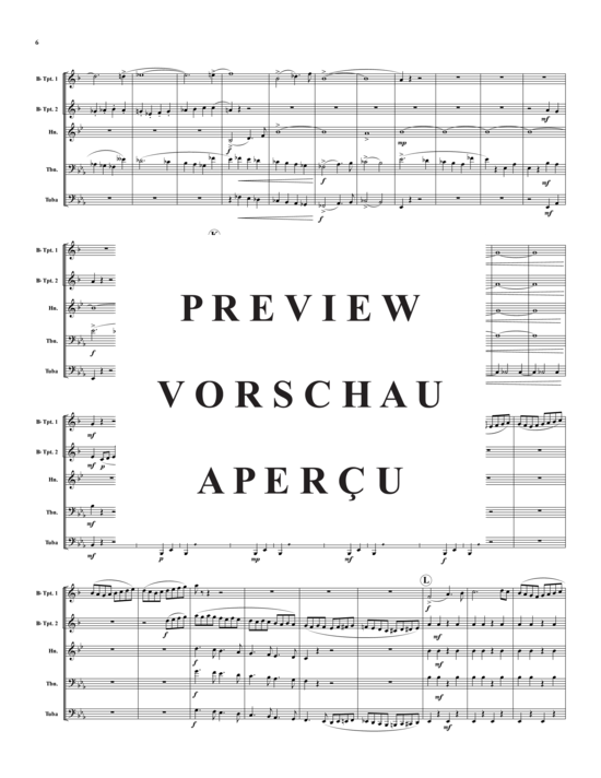 Produktgalerie: Seite 7 von 21 Russlan u. Ludmilla Ouvertüre , , (Blechbläserquintett)