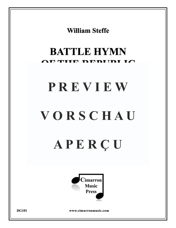 Produktgalerie: Seite 2 von 11 Battle Hymn of the Republic, , Blechbläser Quartett