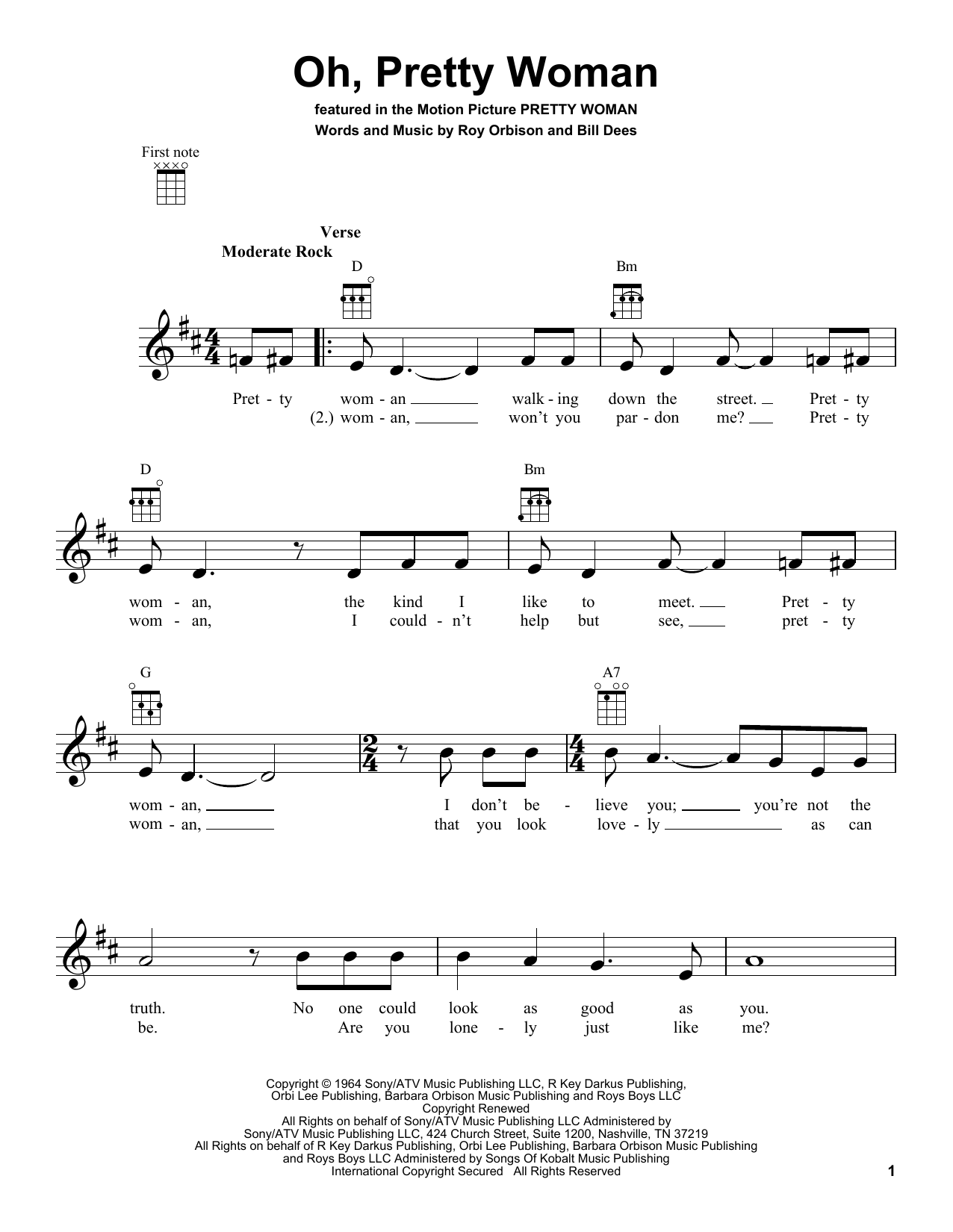 Product gallery: Page 1 of 1 Oh, Pretty Woman, Roy Orbison