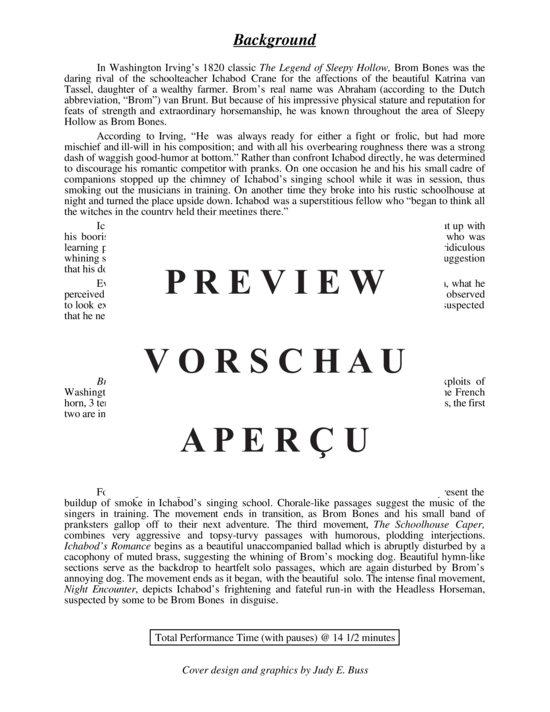 Product gallery: Page 3 of 21 Brom Bones (10-stimmiger Blechbläserchor) (4 Trompeten, 1 Horn, 3 Posaunen, 1 Bassposaune, 1 Tuba) , , )