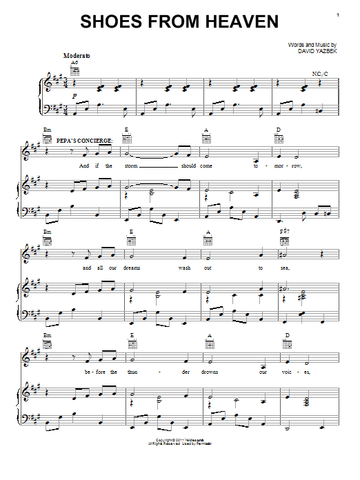 Produktbild zu: Shoes From Heaven (from Women On The Verge Of A Nervous Breakdown)