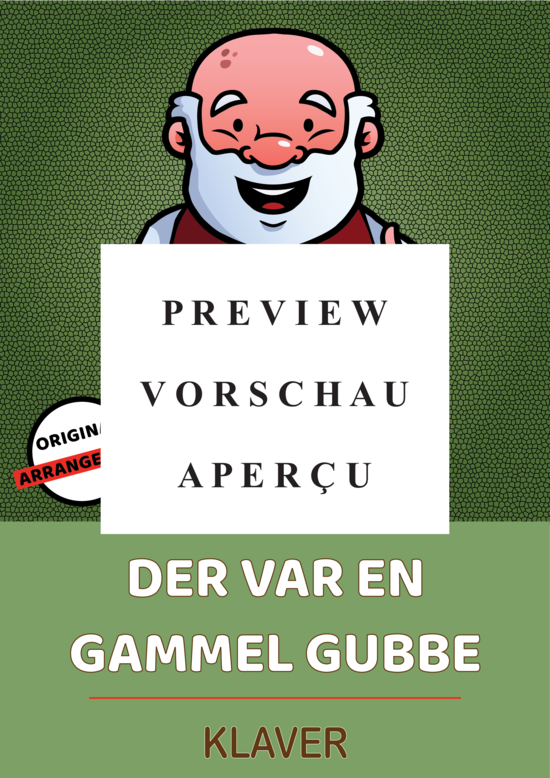 Produktgalerie: Seite 2 von 5 Der Var En Gammel Gubbe , , Klavier Solo