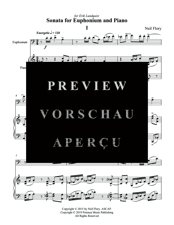 Product gallery: Page 5 of 11 Sonata, , (euphonium and piano)