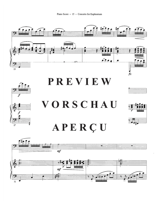 Product gallery: Page 17 of 21 Concerto , , (euphonium + piano)