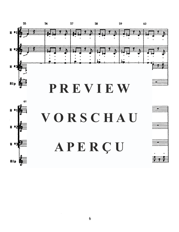 Produktgalerie: Seite 9 von 11 Alptitudinous, , Alphorn in F und Horn Trio