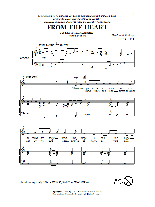 Produktbild zu: From The Heart