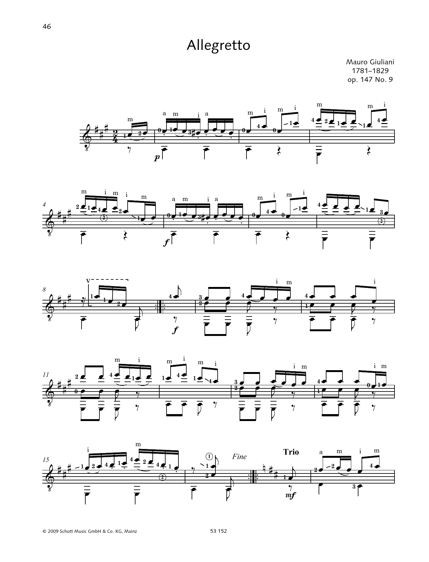 Produktbild zu: Allegretto