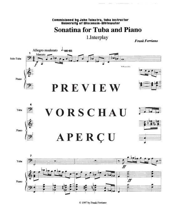 gallery: Sonatina , , (Tuba + Klavier)