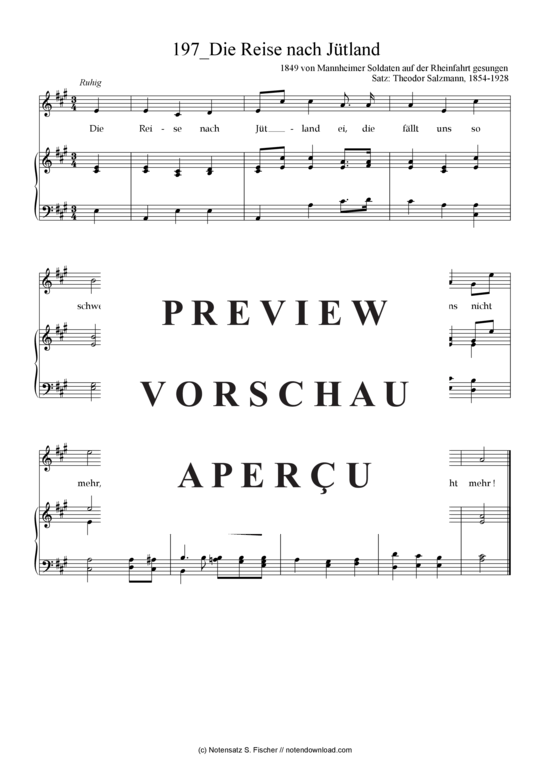 Product gallery: Page 2 of 3 Die Reise nach Jütland , , Piano and Voice