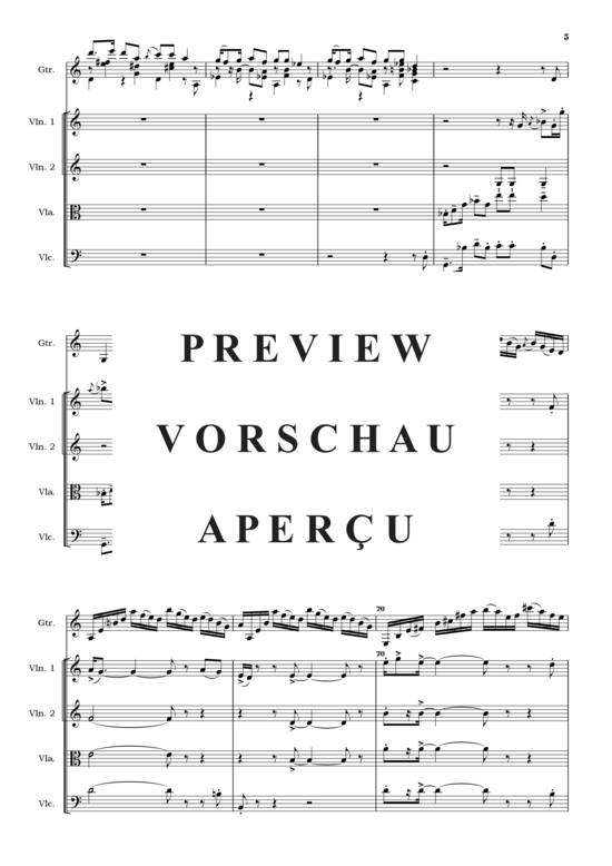 Produktgalerie: Seite 7 von 21 Tres Imagenes Cubanas , , (Streichquartett + Gitarre Solo)