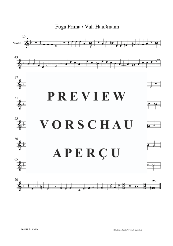 Produktgalerie: Seite 7 von 11 Fuga Prima, , Streicher Ensemble Violine, 2x Viola und Violoncello