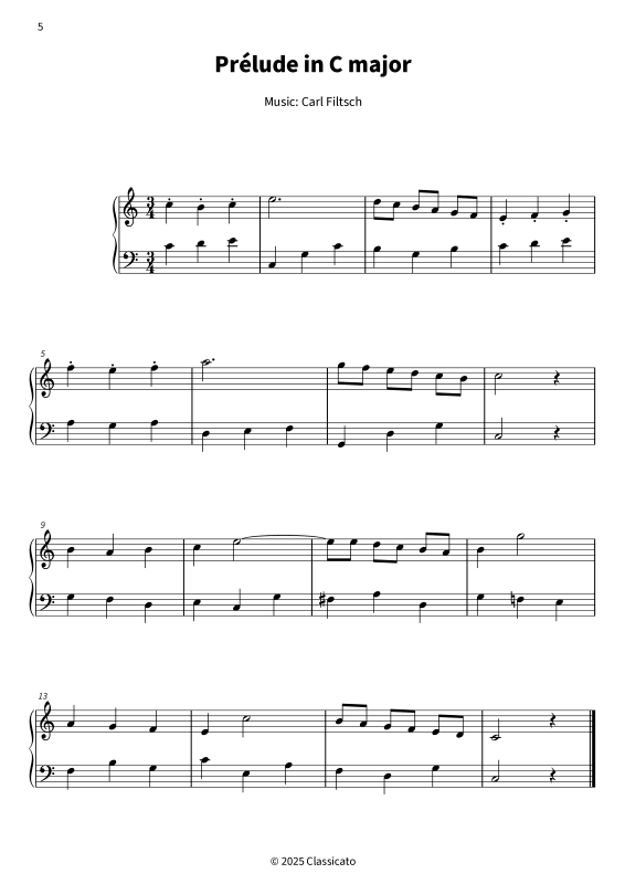 gallery: Six Préludes - First publication: Edited edition based on the original sketches of the child prodigy, , Klavier Solo