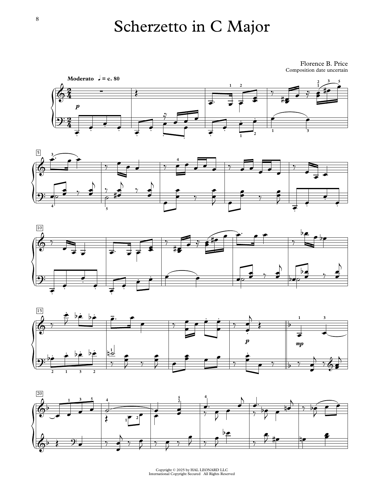 Product picture to: Scherzetto In C Major