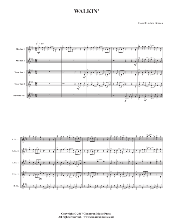Product picture to: Walkin´ Daniel Luther Graves