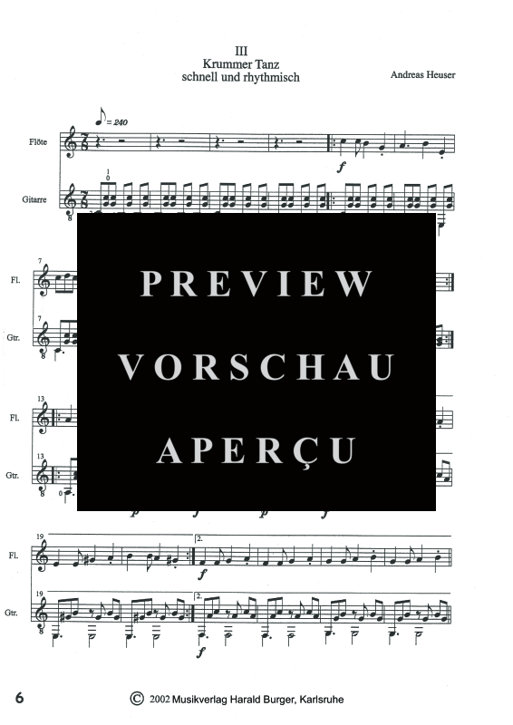 gallery: Suite, , Sopran Blockflöte/Querflöte/Violine und Gitarre