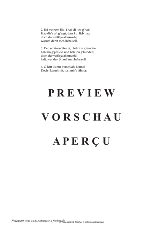 Product gallery: Page 3 of 3 Du wirst mir?s ja nit übel nehma , , Piano and Voice