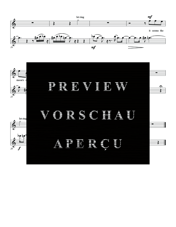 Produktgalerie: Seite 9 von 11 From a Crack in the Wall, , (Sopran und Klarinette)