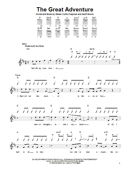 Product gallery: Page 1 of 1 The Great Adventure, Steven Curtis Chapman