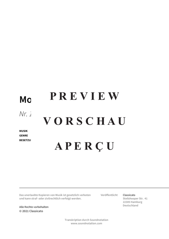 Product gallery: Page 3 of 4 Morgengebet - Nr. 1 aus Kinderalbum op. 39 , , Piano Solo