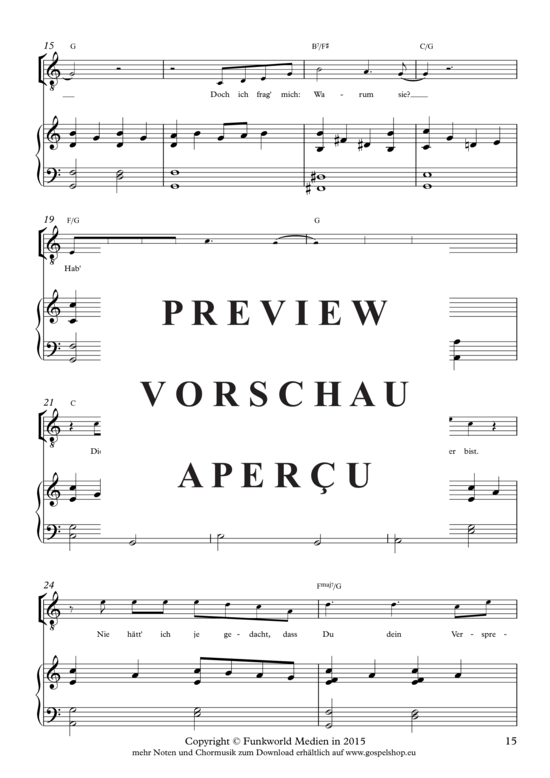 Product gallery: Page 3 of 8 Josef bleib treu, Gäbler, Hanjo, Vocals and Piano