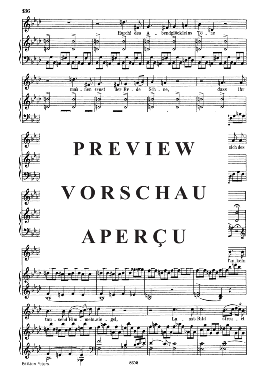 Product gallery: Page 4 of 7 Abendbilder D.650, , Medium Voice and Piano