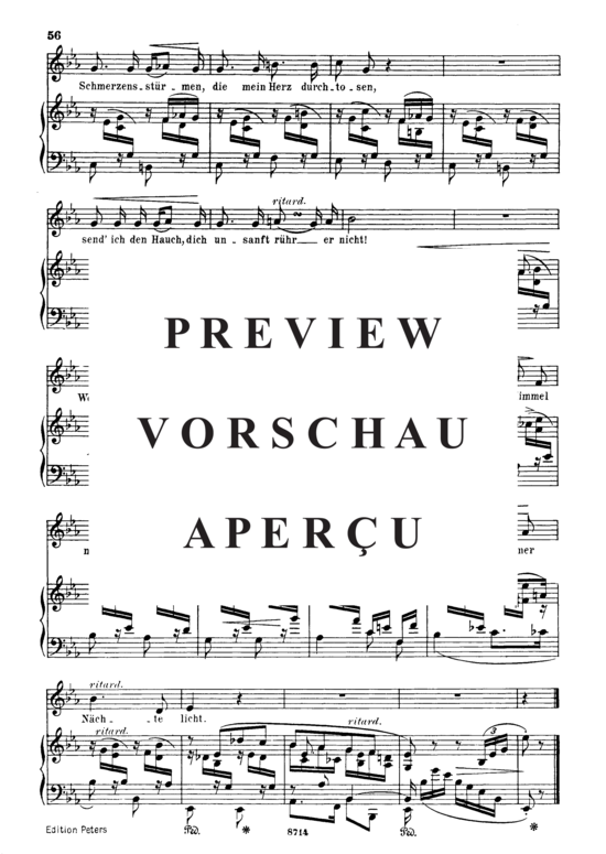 Product gallery: Page 3 of 3 Aus den östlichen Rosen Op.25 No.25, , Medium Voice and Piano