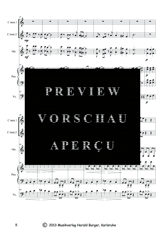 Produktgalerie: Seite 11 von 11 Burqa, , Gemischtes Ensemble - Partitur