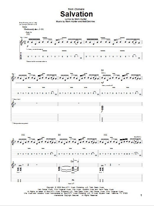 Produktgalerie: Seite 1 von 1 Salvation, Chimaira, Gitarre