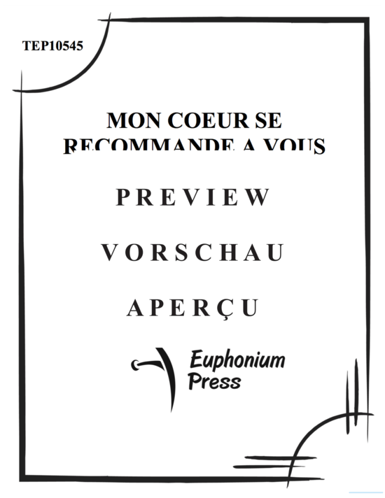 Product gallery: Page 2 of 10 Mon Coeur se Recommande a Vous , , (Tuba Quartett EETT)